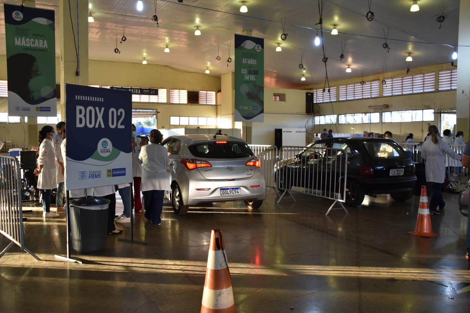 Com apoio do Sistema FIEMS, vacinação contra a covid-19 avança em Dourados  Com apoio do Sistema FIEMS, vacinação contra a covid-19 avança em Dourados